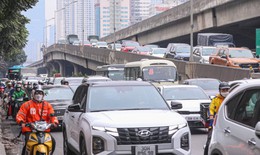 Hà Nội phân luồng cho phương tiện ra vào nội đô theo 6 hướng để giảm ùn tắc dịp Tết