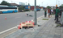 Xe máy kẹp 3 đi ngược chiều bị tai nạn, một thanh niên tử vong