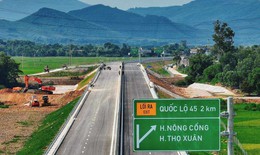 Cao tốc Bắc - Nam từ n&#250;t giao Nghi Sơn đến n&#250;t giao Quỳnh Vinh tạm dừng khai th&#225;c đến bao giờ?
