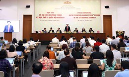 Kỳ họp thứ 6, Quốc hội khóa XV sẽ xem xét thông qua 9 dự án luật
