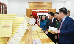 Ra mắt sách của Tổng Bí thư về thực hiện Nghị quyết Đại hội XIII