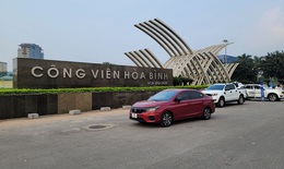 Vắng lặng ở c&#244;ng vi&#234;n hiện đại nhất Thủ đ&#244;