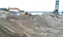 Đấu giá khai thác mỏ cát cao bất thường ở Hà Nội: Thủ tướng chỉ đạo ‘nóng’