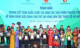 Chung kết cuộc thi Sáng tác sản phẩm truyền thông về Bình đẳng giới cho trẻ em vùng DTTS và miền núi năm 2023