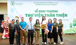 Mỹ phẩm Cỏ Mềm đồng hành cùng Hoa hậu H'Hen Niê hướng về trẻ em vùng cao