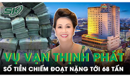 Số tiền b&#224; Trương Mỹ Lan chiếm đoạt đổi ra tiền 500 ngh&#236;n nặng 68 tấn, trải d&#224;i hơn 10.000km