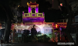 Mãn nhãn màn trình diễn nghệ thuật 3D mapping tại Ô Quan Chưởng