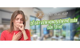 Ho đờm, ho gi&#243;, ho khan: C&#225;ch giảm ho hiệu quả khi chuyển m&#249;a