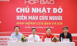 Dự kiến tiếp nhận 50.000 đơn vị m&#225;u tại Chủ nhật đỏ lần thứ 16 phục vụ điều trị dịp Tết
