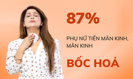 Để bốc hoả không còn là nỗi phiền muộn của phụ nữ tiền mãn kinh