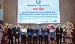 OMRON Heathcare hợp t&#225;c c&#249;ng Trường Đại học Y Dược, Đại học Huế n&#226;ng cao quản l&#253; bệnh tăng huyết &#225;p