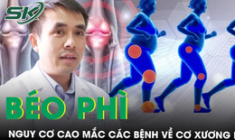 Thừa cân, béo phì có thể làm gia tăng nguy cơ mắc phải các bệnh về cơ xương khớp