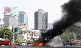 Trên 5.000 người diễn tập cứu nạn, cứu hộ tại Nhà ga trung tâm Bến Thành