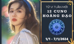 Tử vi tuần mới 12 cung hoàng đạo từ 1/1 - 7/1/2024: Song Tử thuận lợi, Thiên Bình ấn tượng
