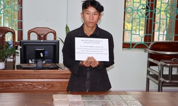 Bắt đối tượng mua bán trái phép 12 bánh heroin