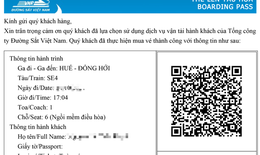 Cách đặt vé tàu Tết 2024 online và những điều người đi tàu cần biết để tránh mua phải vé giả