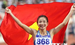 Nguyễn Thị Oanh đoạt huy chương Vàng 1.500m điền kinh trong nhà châu Á