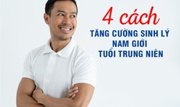 4 cách hỗ trợ cải thiện sức khỏe, sinh lý nam tuổi trung niên