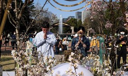 Nhật Bản tưởng niệm c&#225;c nạn nh&#226;n thảm họa động đất-s&#243;ng thần năm 2011