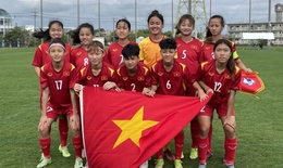 Đội tuyển U17 nữ Việt Nam thắng đậm U17 nữ Okinawa với tỷ số 10-0