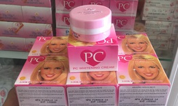 Đình chỉ lưu hành, thu hồi lô mỹ phẩm PC Whitening Cream không đạt chất lượng