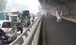 Hà Nội: Người dân háo hức chờ thông xe làn đường mới trên trục Nguyễn Xiển