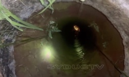 Cứu thành công người phụ nữ rơi xuống giếng sâu 18m