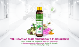 Sống khỏe chủ động với Nước uống hỗ trợ thải độc gan từ Kế sữa, Actiso v&#224; c&#225;c thảo dược