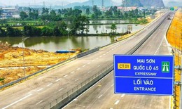 Cao tốc Mai Sơn - Quốc lộ 45 chính thức cho phép ô tô lưu thông