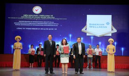 Siberian Wellness nhận giải thưởng Top 10 Thương hiệu V&#224;ng Chất lượng Quốc tế 2023