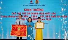 Công đoàn PV GAS được vinh danh tại Lễ phát động Tháng Công nhân năm 2023 của ngành Dầu khí