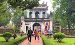 Văn Miếu - Quốc Tử Giám nâng cấp vé điện tử, nhân viên không còn phải xé vé khi khách vào cửa