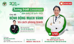Chương trình '20h Bác sĩ đây rồi' của Bệnh viện Đa khoa TP. Vinh - 'Cầu nối vàng' với các chuyên gia y tế