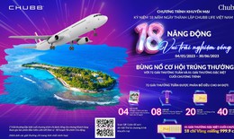 Tuổi 18 năng động, vui trải nghiệm sống c&#249;ng Chubb Life