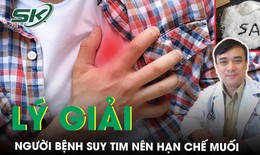 Người bệnh suy tim nên ăn nhạt, hạn chế muối