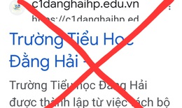 Phẫn nộ với thông tin xuyên tạc lịch sử từ trang website một trường Tiểu học ở Hải Phòng