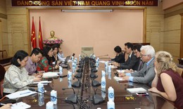 Cục trưởng Cục Phòng, chống HIV/AIDS tiếp Giám đốc hợp tác và đối tác chiến lược của ANRS