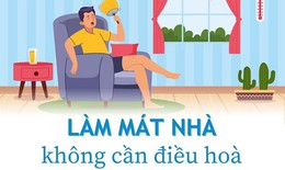 [Infographics] Hướng dẫn cách làm mát nhà không cần điều hòa