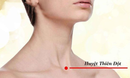 Huyệt vị hỗ trợ điều trị viêm họng mùa hè