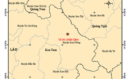 11 trận động đất xảy ra ở Kon Tum trong gần nửa th&#225;ng