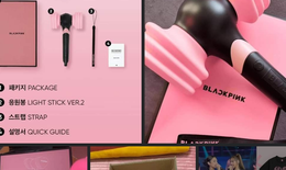 Nh&#243;m nhạc BLACKPINK chưa được cấp ph&#233;p biểu diễn tại H&#224; Nội, chợ mạng rầm rộ b&#225;n lightstick gi&#225; ch&#225;t