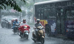 Vùng áp thấp ít dịch chuyển, Bắc Bộ mưa lớn trong 48 giờ tới 