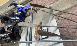 Triệu tập 15 thanh niên mang dao phóng lợn gây rối ở bãi tắm