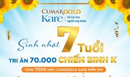 CumarGold Kare sinh nhật 7 tuổi, tri ân 70.000 chiến binh K