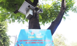 Loa phát thanh cảm biến xóa bỏ điểm đổ rác tự phát