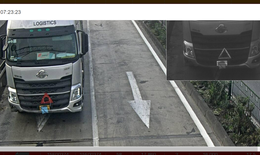 Trích xuất dữ liệu để xử lý hành vi che biển số khi qua trạm cân tự động