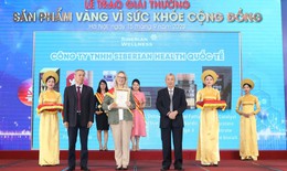 Siberian Wellness lần thứ 8 nhận giải thưởng Sản phẩm v&#224;ng v&#236; sức khỏe cộng đồng