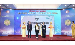 Gcoop Việt Nam nhận giải thưởng &quot;Sản phẩm v&#224;ng v&#236; sức khỏe cộng đồng&quot; năm 2023