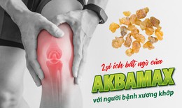 Lợi &#237;ch bất ngờ của AKBAMAX với người bệnh xương khớp