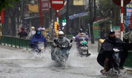 Đêm nay áp thấp nhiệt đới vào đất liền, miền Bắc mưa lớn dài ngày